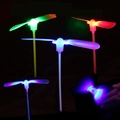 LED light-up bamboo dragonfly toys for kids in four vibrant glowing colors - Glowing Bamboo Dragonfly