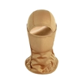 Tactical balaclava in coyote brown made of breathable mesh fabric for outdoor sun protection - Khaki