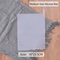 Medium translucent silicone baking mat 18x23.5cm for nougat and handmade treats - Silicone Mat (18*23.5cm)