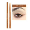 Detailweergave van de waterproof crème gel eyeliner in kleur #15 shine met oogmake-up - 15#