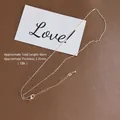 18k gold plated adjustable O-chain necklace, 46cm length and 1.35mm width for DIY jewelry - 18K Gold (46cm/1.35mm)