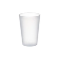 Translucent white frosted stacking cup for children's speed and logic training - 260ml / Clear