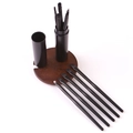 5-Piece Set With Tube / Black