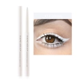 Detailweergave van witte waterproof crème gel eyeliner met close-up van oogmake-up - 12#
