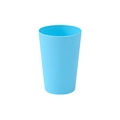 Blauer Stapelbecher aus Kunststoff für Kinder zur Förderung von Logik und Konzentration - 260ml / Himmelblau