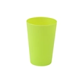 Single bright green stacking cup for children logic and focus training games - 260ml / Green