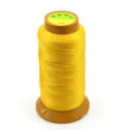Golden yellow high-strength polyester thread roll for DIY jewelry weaving and beading - Gold