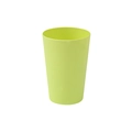 Single light green stacking cup for children's focus and logic training games - 260ml / Grass Green