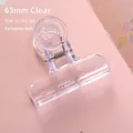 Grande clip trasparente da 63mm multiuso per carta e sigillatura di alimenti - Extra large (63mm)