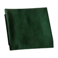 Dark green rectangular cotton waffle napkin with premium textured weave fabric - 40*40cm / Dark Green