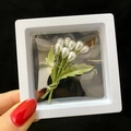 Elegant lily of the valley brooch with white pearls and green enamel in a gift box - Lily Of The Valley Style (XZ062)
