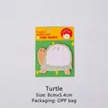 Cute green turtle animal sticky notes for students, 8cmx5.4cm creative office supplies - Turtle
