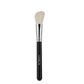 Pennello per contouring angolato con setole sintetiche bianche e manico nero RANCAI - Pennello da Contouring Angolato