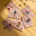 Cute Cards, Envelopes And Stickers Set Cute Christmas Series Set
