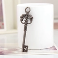 Anhänger aus Bronze im Vintage-Stil mit Drachenkopf für DIY-Halsketten Zubehör - Schlüssel A