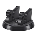 Supporto per telefono auto e targa numero di parcheggio con design a cigno nero - Supporto per Telefono - Senza Targhetta Numero / Nero