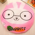 Cute pink cartoon rabbit shower cap for women made of waterproof thickened material - Pink Rabbit / Pink (Pink Rabbit)
