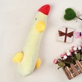 Yellow plush number toy with red top on soft beige carpet for baby early education - Pillow 40cm / Number 1-Chicken