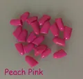 Peach red silicone pet nail caps for dogs and cats to prevent scratching 20pcs pack - Peach Red