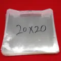 Transparent 20x20cm self-adhesive OPP plastic bags for jewelry packaging with hanging hole - 20*20 Bag (approx. 100pcs)