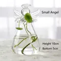 Small 10cm handmade angel glass vase for creative hydroponic plant decoration - Little Angel