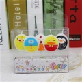 Set of five colorful cartoon animal cake candles in a gift box for birthday parties - Chick Candle