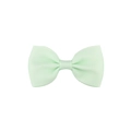 Mint green grosgrain ribbon swallowtail hair bow clip for baby girls hair accessory - Single Item / Light Green