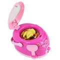 Pink toy rice cooker with simulated roasted chicken for kids kitchen role play set - Rice Cooker Toy