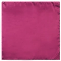 60x60cm square silk scarf in vibrant rose red satin finish for women - Purplish Red