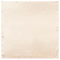 Champagne satin square silk scarf in a smooth solid color with neat hemmed edges - Beige