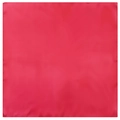 Solid bright red 60cm square satin silk scarf for women with elegant glossy finish - Rose Red