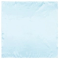 Light blue solid color square silk scarf with soft satin finish for women - Sky Blue