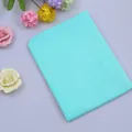 Absorbent light blue PVA sponge towel with honeycomb texture for pet grooming and cleaning - Green / Dot Embossed