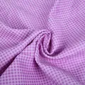 Absorbent purple honeycomb PVA sponge pet towel for fast drying cats and dogs - Purple / Dot Embossed