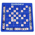 Klassisches blaues Sudoku Brettspiel-Set mit weißen Zahlenplättchen für Puzzlespaß - Klassischer Blauer Stil (707-33)
