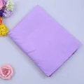 Absorbent purple PVA sponge towel for pet grooming, soft thickened quick-dry texture - Purple / Plain