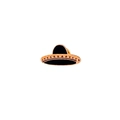 Spilla messicana a forma di sombrero stile cartoon in nero e oro su sfondo bianco - Cappello Sombrero Messicano / Nero/Arancione
