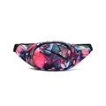 Wasserdichte Bauchtasche mit buntem Graffiti-Print und verstellbarem Gurtband - Color Block