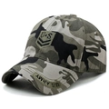 Gorra de béisbol de camuflaje para hombre con bordado U.S. Army y parche de grado militar - Ajustable / Camouflage