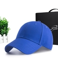 Classic cotton baseball cap in vibrant blue with six-panel design on a clean background - One Size(56-58cm) / Royal Blue