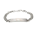Pärchen-Armbänder aus Titanstahl mit Herz-Puzzleteil und Real Love Gravur im Set - Damenmodell (Roségoldenes Herz)