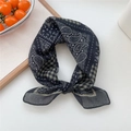 05 Cotton-Small Paisley Black Border