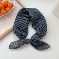 17 Cotton-Woven Stripe Black