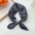 18 Cotton-Geometric Black Border