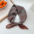 21 Cotton-Geometric Brown Border