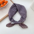 32 Cotton-Small Lattice Blue