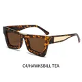 Lunettes de soleil œil de chat, monture écaille, verres thé et détails en métal doré - Monture Écaille de Tortue Verres Thé