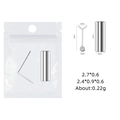 Y-shaped nail art magnet tool with metal cylinder pin for heart cat eye effect - Large Y-Shape Heart + Large Magnet Tool 2pcs