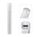 Portable white UV nail lamp with 3 LEDs and USB charging port for manicure - Nail Lamp Plug-in Model / White
