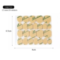 Extra strong double-sided waterproof nail glue stickers with 12 sizes and 24 tabs - Large Size (24 Stickers/Sheet)